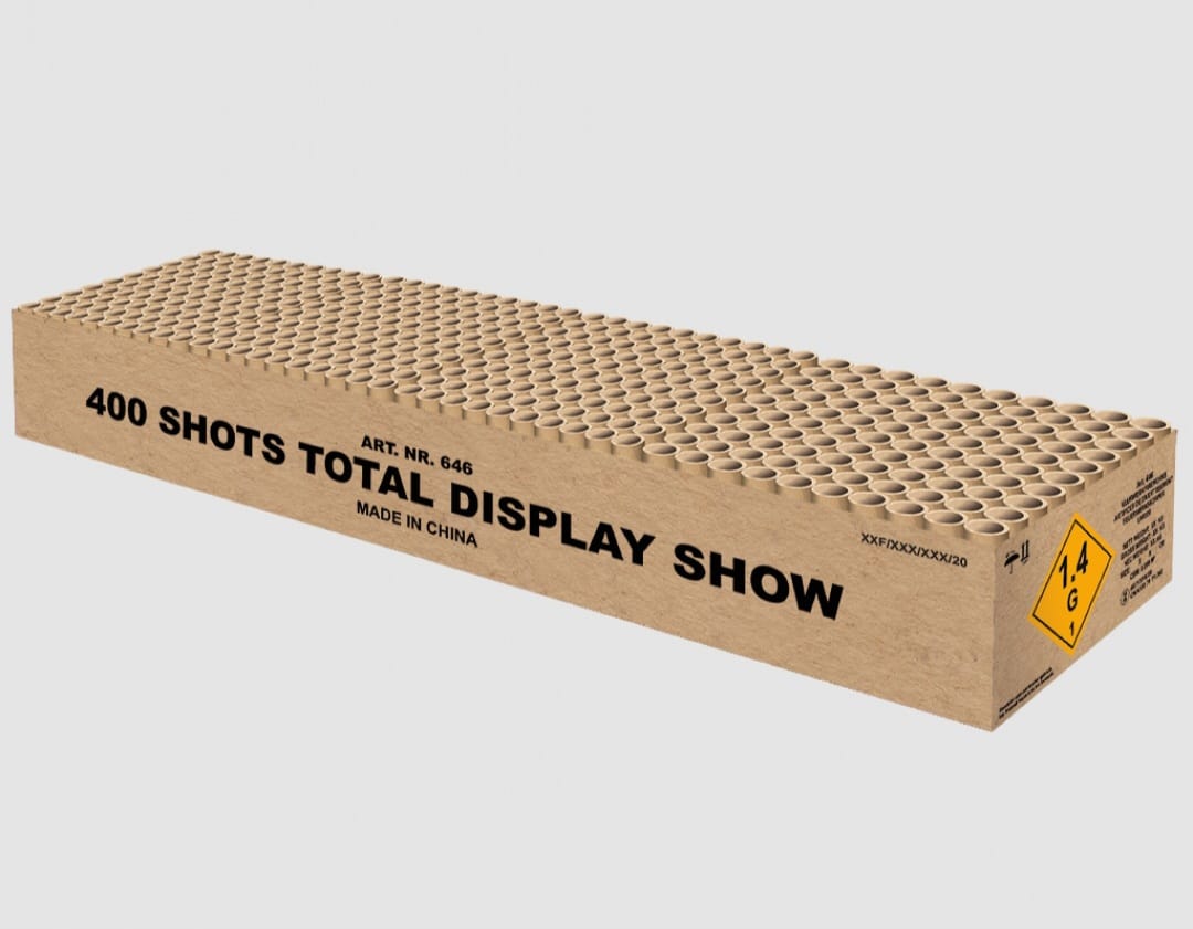 400 shots display magnum