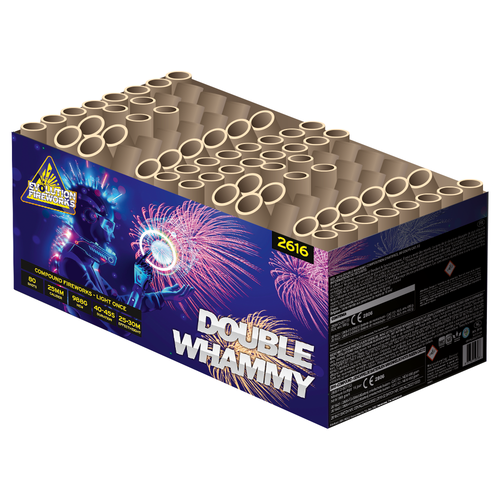 Doubble whammy vuurwerk